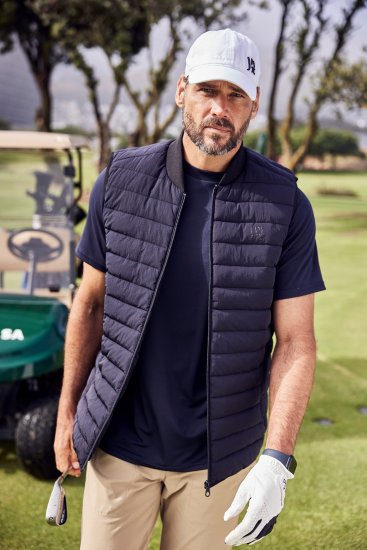JP1880 Jay-Pi FLEXNAMIC® QuickDry Golfing T-Shirt Dark Navy - Sportbekleidung & outdoor - Sportbekleidung in große größen für herren