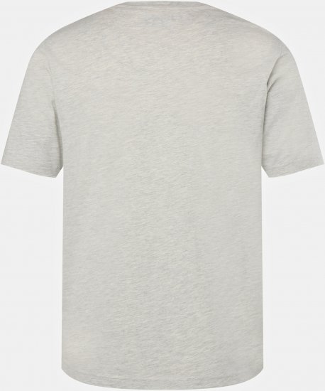 JP1880 Rolling Stones Graphic Comfort Fit Band T-Shirt Light Grey - Herren-T-shirts - Herren-T-Shirts in großen Größen