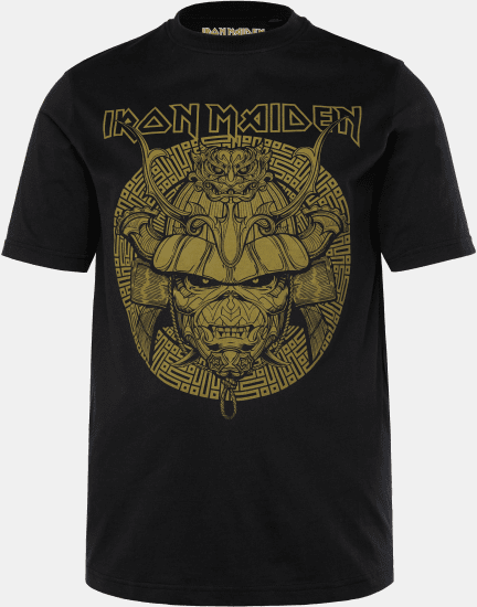 JP1880 Iron Maiden Samurai Eddie T-Shirt Black - Herren-T-shirts - Herren-T-Shirts in großen Größen
