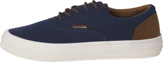 Jack & Jones Lington Canvas Sneakers Navy Blazer - Herrenschuhe 40-52 - 