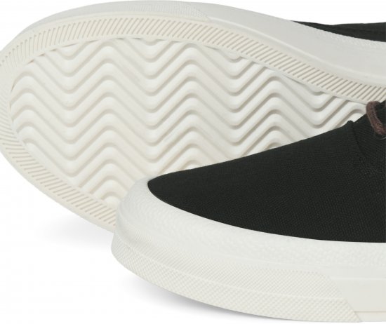 Jack & Jones Lington Canvas Sneakers Black - Herrenschuhe 40-52 - 