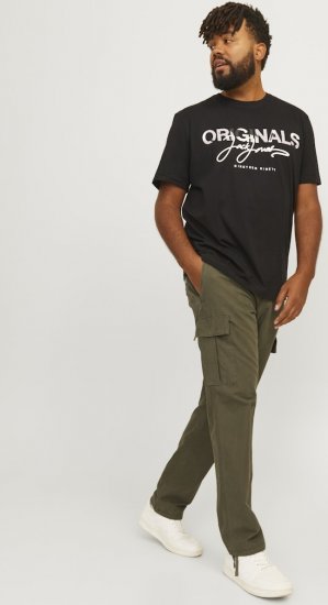 Jack & Jones KANE BARKLEY Cargopants Khaki - Herren-jeans & -hosen - Herren-Jeans & -Hosen in großen Größen