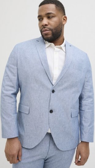 Jack & Jones Riviera Blazer Nautical Blue - Herrenanzüge und -blazer - Herrenanzüge und -blazer in großen Größen