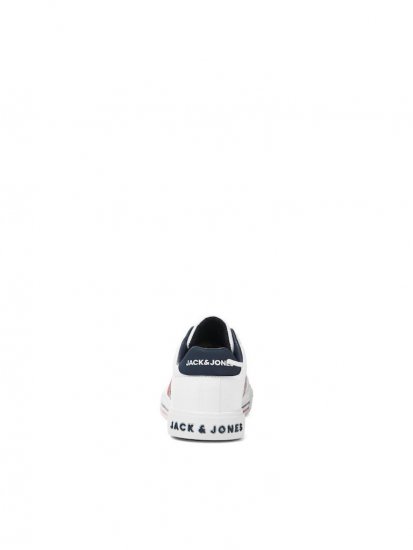 Jack & Jones Gorgon Sneakers Bright White - Herrenschuhe 40-52 - 