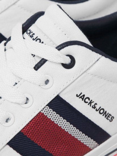 Jack & Jones Gorgon Sneakers Bright White - Herrenschuhe 40-52 - 