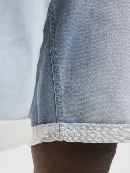 Jack & Jones Rick Icon I.K. Shorts Blue Denim - Herrenshorts - Herrenshorts in großen Größen