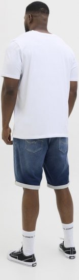 Jack & Jones Rick Con I.K. SHORTS GE 132 SN Blue Denim - Herrenshorts - Herrenshorts in großen Größen