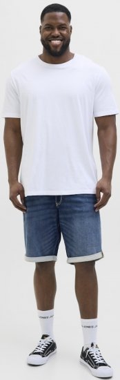 Jack & Jones Rick Con I.K. SHORTS GE 132 SN Blue Denim - Herrenshorts - Herrenshorts in großen Größen