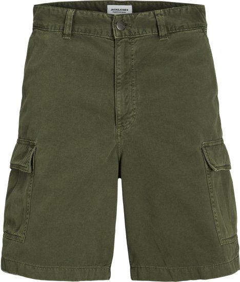 Jack & Jones Karl Avery Cargo Shorts Green - Herrenshorts - Herrenshorts in großen Größen