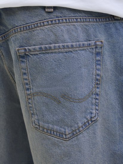 Jack & Jones Alex Original SQ171 Shorts Blue Denim - Herrenshorts - Herrenshorts in großen Größen