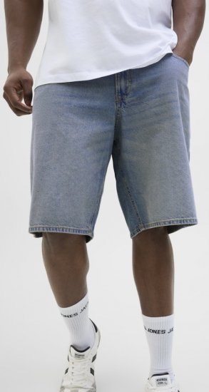 Jack & Jones Alex Original SQ171 Shorts Blue Denim - Herrenshorts - Herrenshorts in großen Größen