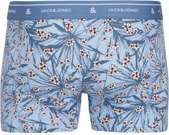 Jack & Jones Zach Trunks 3-Pack Chambray Blue - Herrenunterwäsche & bademode - Herrenunterwäsche & Bademode in großen Größen
