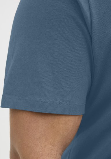 Jack & Jones Hawaii Shape Crew Neck T-Shirt Blue - Herren-T-shirts - Herren-T-Shirts in großen Größen