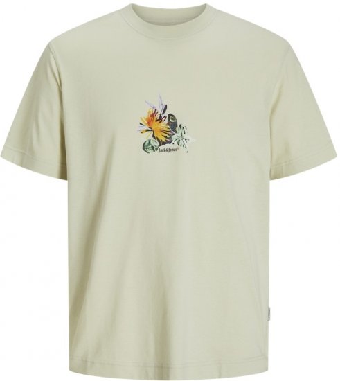 Jack & Jones Varenna Crew Neck T-Shirt Green - Herren-T-shirts - Herren-T-Shirts in großen Größen