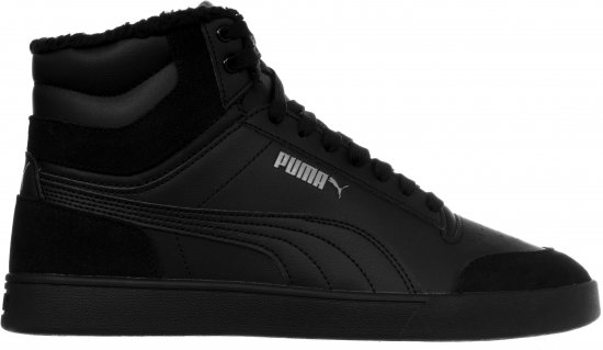 Puma Shuffle Mid Fur Shoes Black - Herrenschuhe 40-52 - 