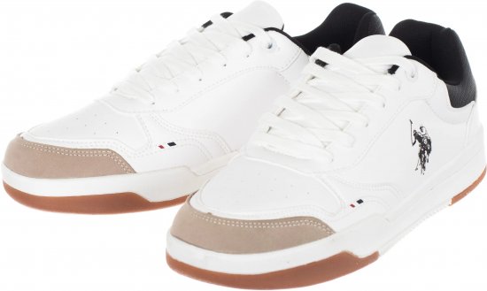 U.S. POLO ASSN. Steve - Men's Sneakers White - Herrenschuhe 40-52 - 