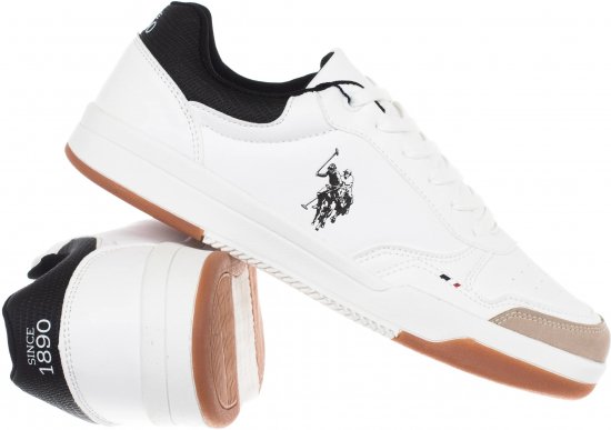 U.S. POLO ASSN. Steve - Men's Sneakers White - Herrenschuhe 40-52 - 