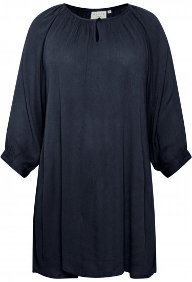 Kaffe Curve Ami 3/4-Arm Tunika Mitternachtsmarine - T-Shirts - 