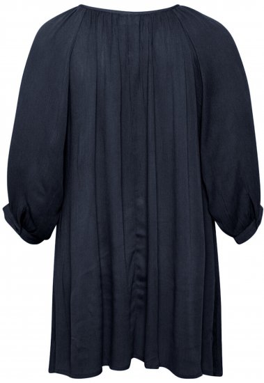 Kaffe Curve Ami 3/4-Arm Tunika Mitternachtsmarine - T-Shirts - 