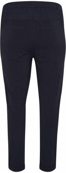 Kaffe Curve Jia Hose mit Gürtel Mitternachtsmarine - Jeans & Hosen in Großen Größen – Plus Size Damenmode - 