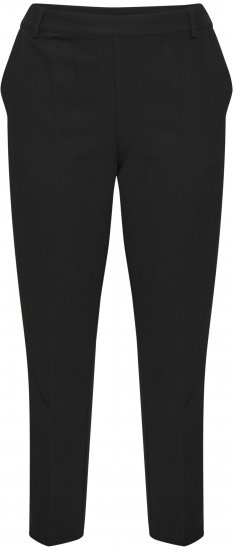Kaffe Curve Sakira Lange Hose Tiefschwarz - Jeans & Hosen in Großen Größen – Plus Size Damenmode - 