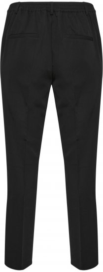 Kaffe Curve Sakira Lange Hose Tiefschwarz - Jeans & Hosen in Großen Größen – Plus Size Damenmode - 