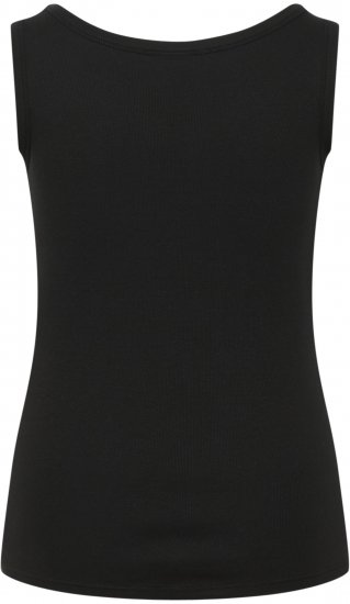Kaffe Curve Carina Tanktop Tiefschwarz - T-Shirts - 