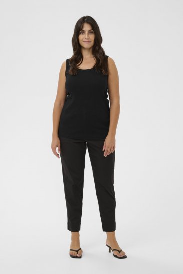 Kaffe Curve Carina Tanktop Tiefschwarz - T-Shirts - 