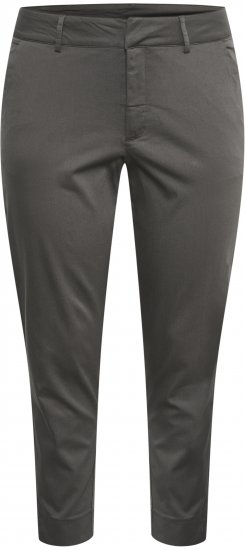 Kaffe Curve Leana Chino 7/8-Hose Dunkler Schatten - Jeans & Hosen in Großen Größen – Plus Size Damenmode - 