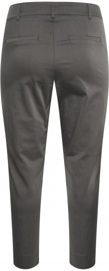 Kaffe Curve Leana Chino 7/8-Hose Dunkler Schatten - Jeans & Hosen in Großen Größen – Plus Size Damenmode - 