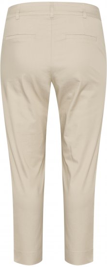 Kaffe Curve Leana Chino 7/8-Hose Federgrau - Jeans & Hosen in Großen Größen – Plus Size Damenmode - 