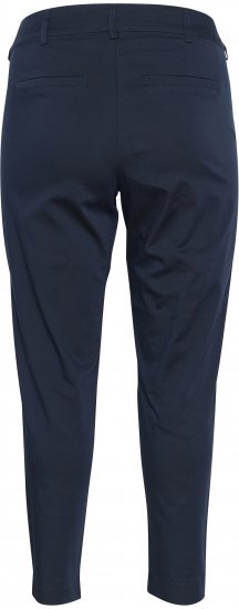 Kaffe Curve Leana Chino 7/8-Hose Mitternachtsmarine - Jeans & Hosen in Großen Größen – Plus Size Damenmode - 