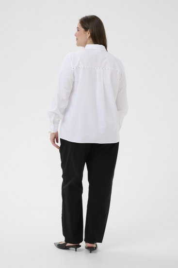 Kaffe Curve Janni Shirt Optical White - Hemdblusen - 