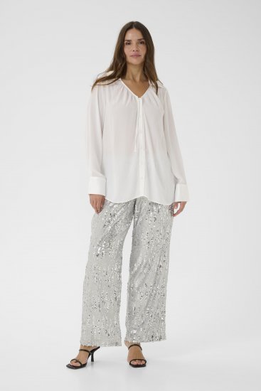 Kaffe Curve Gina Shirt White - Hemdblusen - 