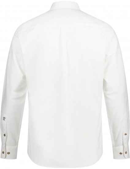 JP1880 Shirt Modern Fit Traditional Stag Horn White - Herrenhemden - Herrenhemden in großen Größen