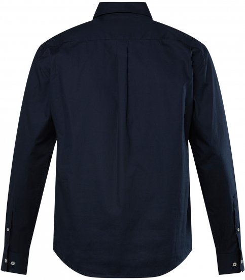 JP1880 Shirt Long Sleeve Modern Fit Navy Blue TALL - HERRENBEKLEIDUNG MT-6XLT - Langgrößen für Herren