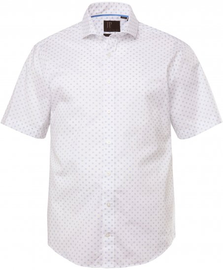 JP1880 Business Modern Fit Short Sleeve Shirt TALL Off-White - TALL hemden - 