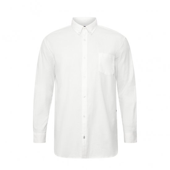 North Latitude Oxford Shirt White - Herrenhemden - Herrenhemden in großen Größen