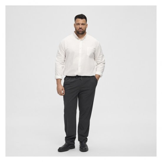 North Latitude Oxford Shirt White - Herrenhemden - Herrenhemden in großen Größen