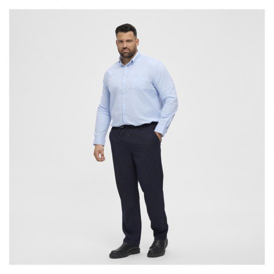 North Latitude Oxford Shirt Light Blue - Herrenhemden - Herrenhemden in großen Größen