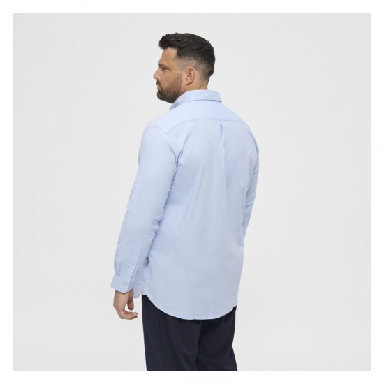 North Latitude Oxford Shirt Light Blue - Herrenhemden - Herrenhemden in großen Größen