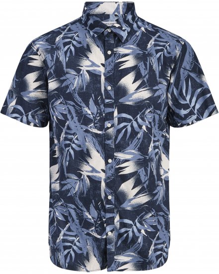 Jack & Jones Honolulu Short Sleeve Resort Shirt - Kurzarmhemden - Herren Kurzarmhemden Große Größen