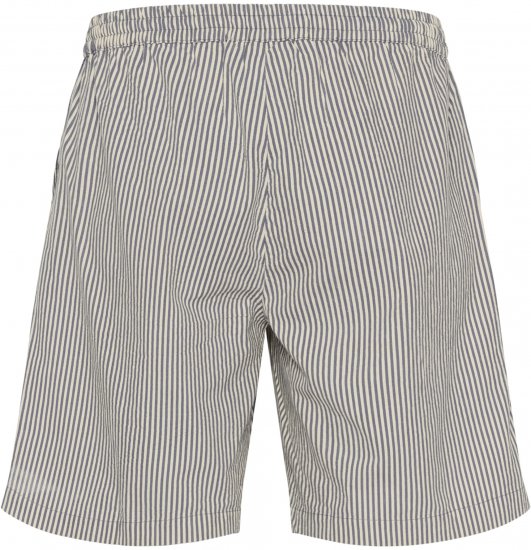 Kaffe Curve Nana Gestreifte Shorts Mitternacht/Weiß gestreift - Jeans & Hosen in Großen Größen – Plus Size Damenmode - 