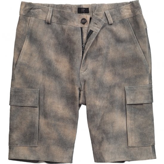 JP1880 Shorts Bermuda Traditional Cowhide Graphite Grey - Herrenshorts in großen Größen - Herrenshorts in großen Größen