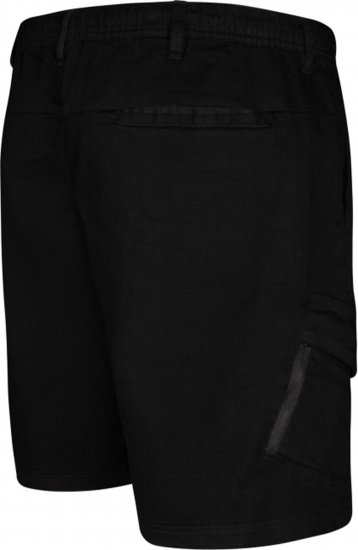 Espionage LW166 Cargo Shorts Black - Herrenshorts - Herrenshorts in großen Größen
