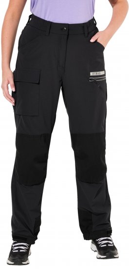 Ulla Popken HYPRAR Multifunctional Durable Inset Trekking Pants Black - Jeans & Hosen in Großen Größen – Plus Size Damenmode - 