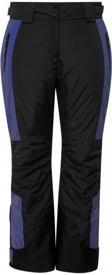 Ulla Popken Ski Pants Reflector Waterproof Velcro Closure Snow Gaiter Black - Jeans & Hosen in Großen Größen – Plus Size Damenmode - Jeans & Hosen, EU 42–70