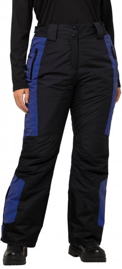 Ulla Popken Ski Pants Reflector Waterproof Velcro Closure Snow Gaiter Black - Jeans & Hosen in Großen Größen – Plus Size Damenmode - Jeans & Hosen, EU 42–70