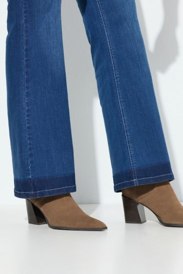 Ulla Popken Stretch Fit Bootcut Jeans Blue Denim - Ulla Popken - Ulla Popken Große Größen