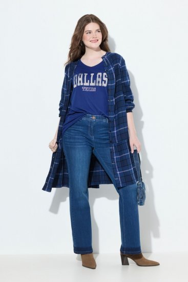 Ulla Popken Stretch Fit Bootcut Jeans Blue Denim - Ulla Popken - Ulla Popken Große Größen
